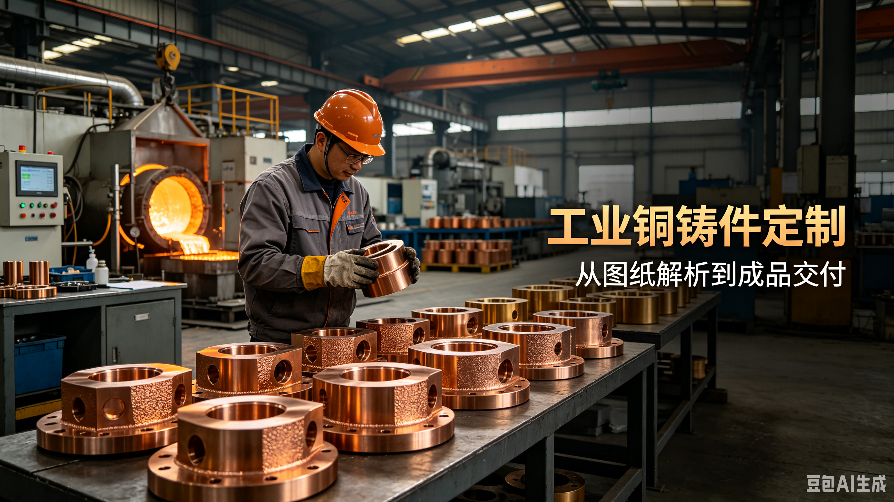 工业铜铸件定制｜找专业铜铸造厂家扬州万和铜业有限公司